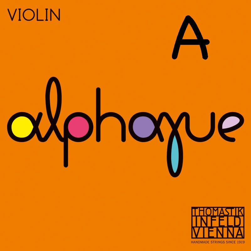 Thomastik-Infeld ALPHAYUE medium aluminum violin A string, by Thomastik-Infeld,