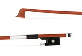 Unbranded 1/2 Brazilwood half-lined nickel student violin bow