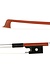 Student 1/10 violin bow, nickel-mounted