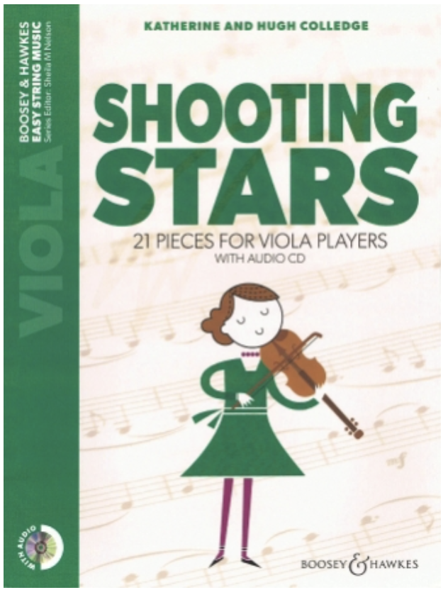 Colledge: Shooting Stars - 21 Pieces for Viola Players (viola and piano) Boosey & Hawkes