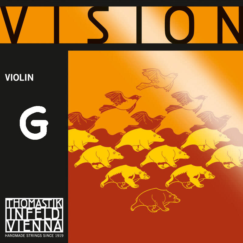 Thomastik-Infeld VISION violin G string by Thomastik-Infeld, silver,