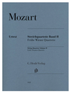 Mozart: String Quartets Volume 2 (Early Viennese Quartets) (string quartet) Henle
