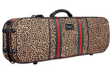 BAM France BAM Leo Stylus oblong violin case, leopard print