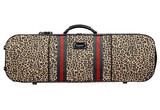 BAM France BAM Leo Stylus oblong violin case, leopard print