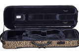 BAM France BAM Leo Stylus oblong violin case, leopard print
