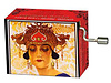 Fridolin Hand-Cranked FRIDOLIN cardboard Music Box, GERMANY (various composers & melodies)