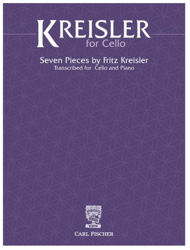 Carl Fischer Kreisler: Kreisler for Cello (cello and piano) Fischer