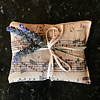 Lavender sachet, sewn and grown by Barbara