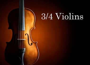 Violins 3/4 size