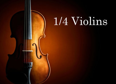 Violins 1/4 size