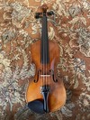 Unlabeled 1/4 old German violin outfit