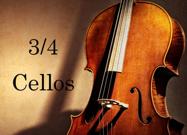 Cellos 3/4 size