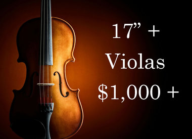 17" + Violas $1,000 - $4,999