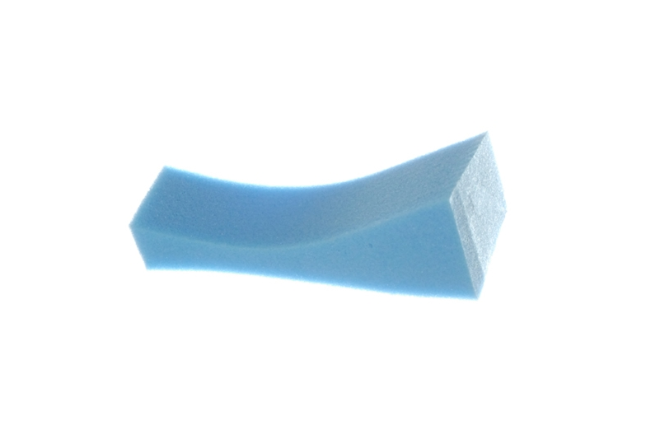 Poly-Pad Large Poly-Pad sponge shoulder rest, blue extra firm