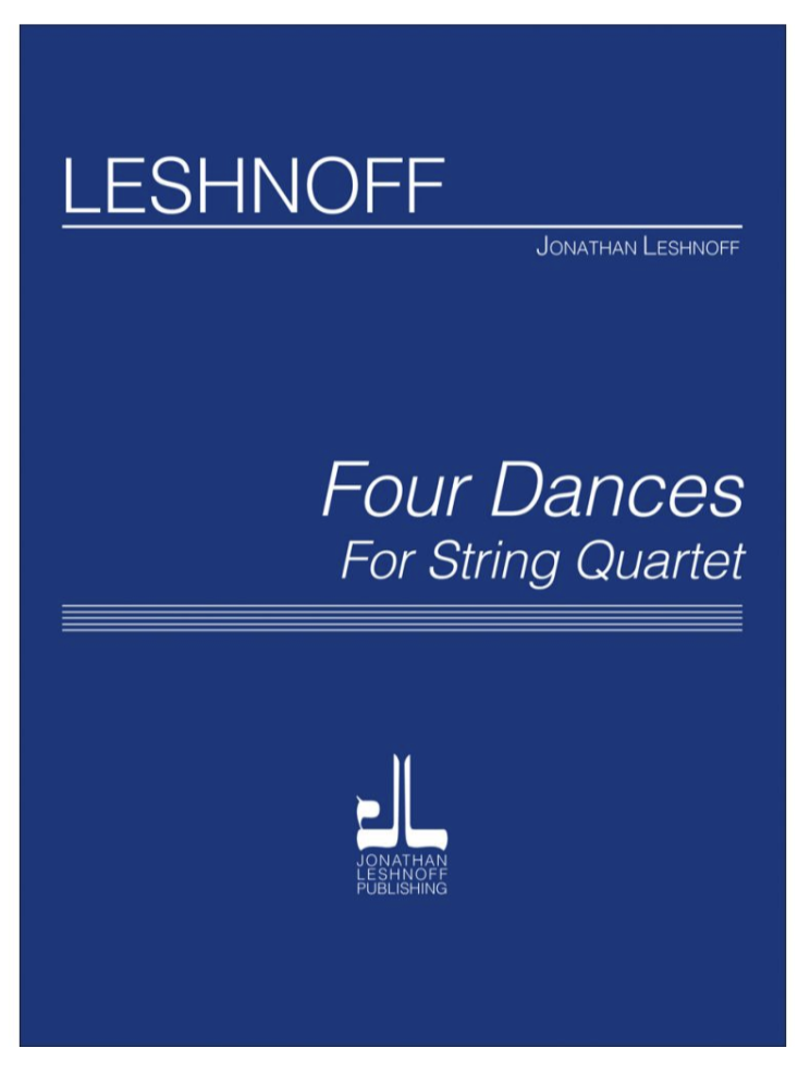 Carl Fischer Leshnoff: Four Dances (string quartet) JL