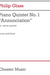 CHESTER MUSIC Glass: Piano Quintet No. 1 “Annunciation” (piano quintet) Chester Music