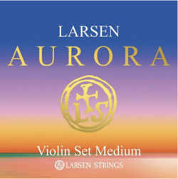 Larsen Larsen Aurora violin string, medium, set with aluminum D, Denmark