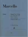 Marcello (Oppermann): Sonata No. 1 in F Major for Violoncello and Basso Continuo (cello and piano) henle