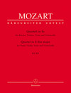 Barenreiter Mozart, W.A. (Federhofer): Piano Quartet in E-flat major, KV493 - URTEXT (piano quartet) Barenreiter