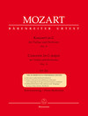 Barenreiter Mozart, W.A. (Mahling): Concerto No. 3 in G Major, KV 216 (violin & piano) Barenreiter Urtext