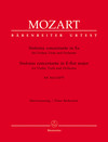 Barenreiter Mozart, W.A. (Mahling): Sinfonia Concertante in Eb Major, K.364 (violin, viola, and piano) Barenreiter Urtext