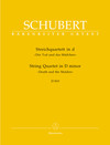 Barenreiter Schubert, Franz: "Death & the Maiden" String Quartet in D minor,  D 810, Barenreiter Urtext
