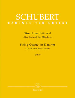 Barenreiter Schubert, Franz: "Death & the Maiden" String Quartet in D minor,  D 810, Barenreiter Urtext