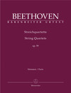 Barenreiter Beethoven (Del Mar): String Quartets, Op. 59 - URTEXT (string quartet parts) Barenreiter