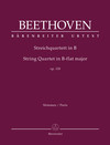 Barenreiter Beethoven (Del Mar): String Quartet in B-flat major op. 130 (string quartet parts) Barenreiter