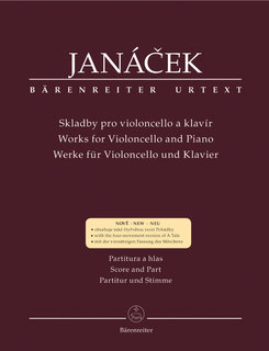 Barenreiter Janacek, Leos: Works fur Violoncello and Piano (with the 4 movement version of A Tale) Barenreiter