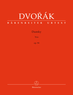 Barenreiter Dvorak (Flamm): "Dumky," Op. 90 - URTEXT (piano trio) Barenreiter