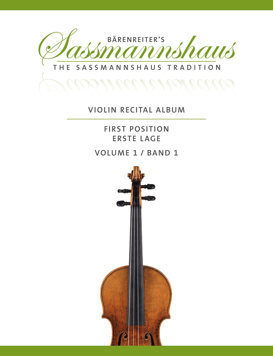 Barenreiter Sassmannshaus, Kurt: Violin Recital Album, Book 1 (violin & piano) Barenreiter