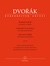 Barenreiter Dvorak (Cividini): Concerto in A minor, Op.53 - URTEXT (violin & piano) Barenreiter
