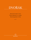 Barenreiter Dvorak, Antonin: Quintet in A major, Op. 5 (2 violins, viola, cello, piano) Barenreiter