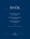 Barenreiter Sevcik: School of Bowing Technique for Violoncello, Op.2, Book 2, Section1 and 2 (cello) Barenreiter