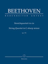 Barenreiter Beethoven (Del Mar): String Quartet, Op. 131, Urtext (study score) Barenreiter