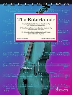 Schott Music Mohrs: The Entertainer - 37 Entertaining Pieces from Classical Music to Pop (cello and piano) Schott