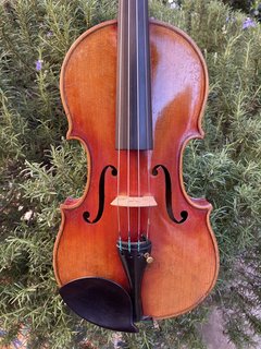 Czech John Juzek 1927 red violin, Czechoslovakia