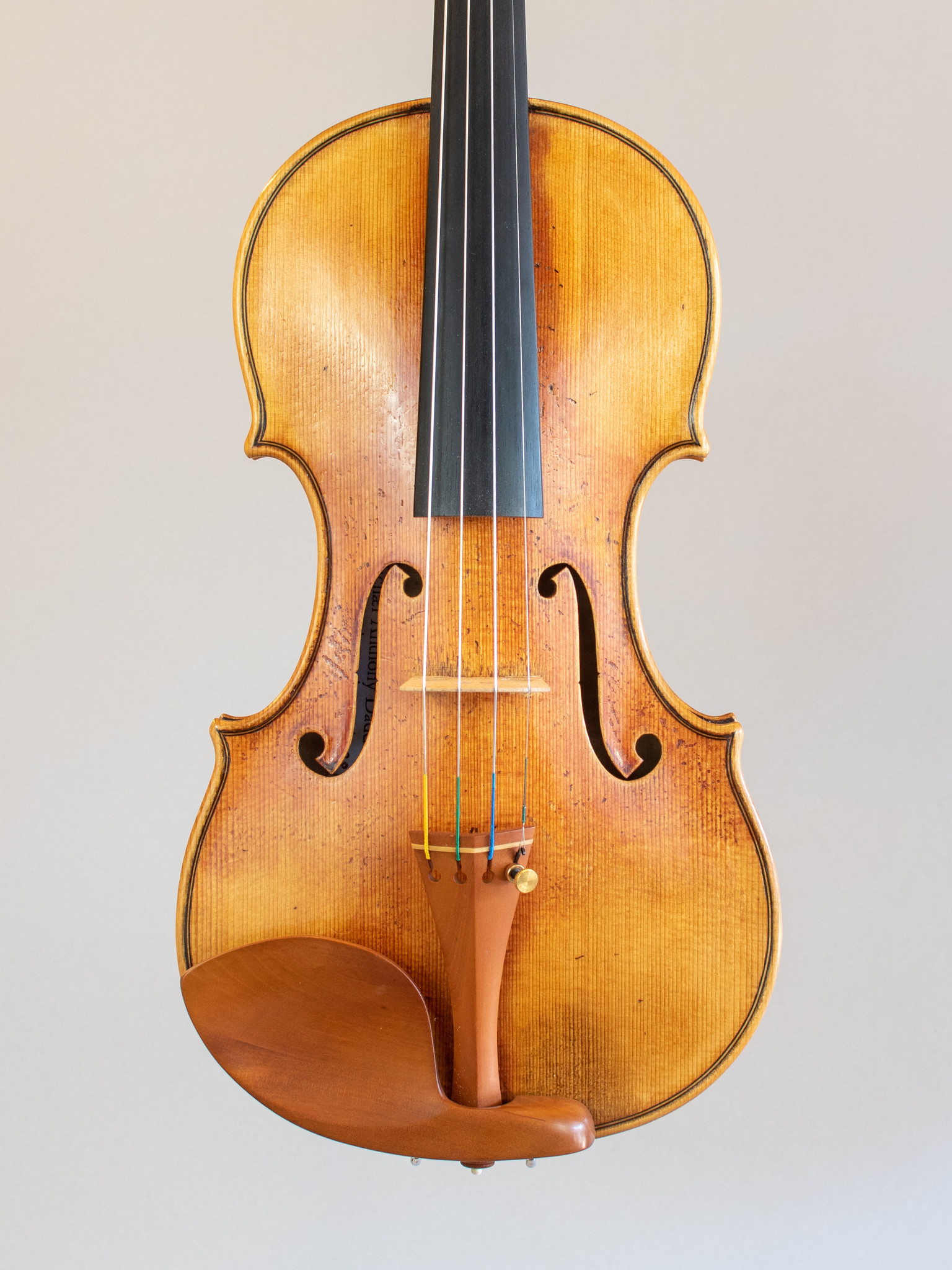 Michael Daddona violin, 2020, Connecticut, USA