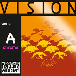 Thomastik-Infeld VISION chrome violin A string by Thomastik-Infeld, 4/4, medium