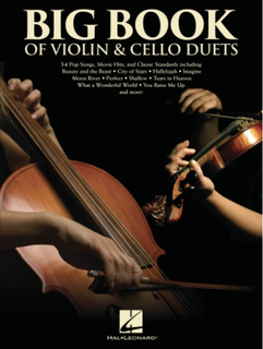 HAL LEONARD Leonard (Martinelli, Mancini): Big Book of Violin & Cello Duets (violin and cello) HL