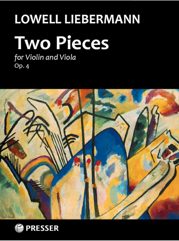 Presser Liebermann: Two Pieces for Violin and Viola Op. 4 (violin and viola) PRESSER