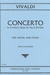 International Music Company Vivaldi (Galamian): Concerto in A minor, Op.3, No.6, RV356 (violin & piano) IMC