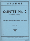 International Music Company Brahms, Johannes: Quintet in G Op.111 No.2 (2 violins, 2 violas, cello) IMC