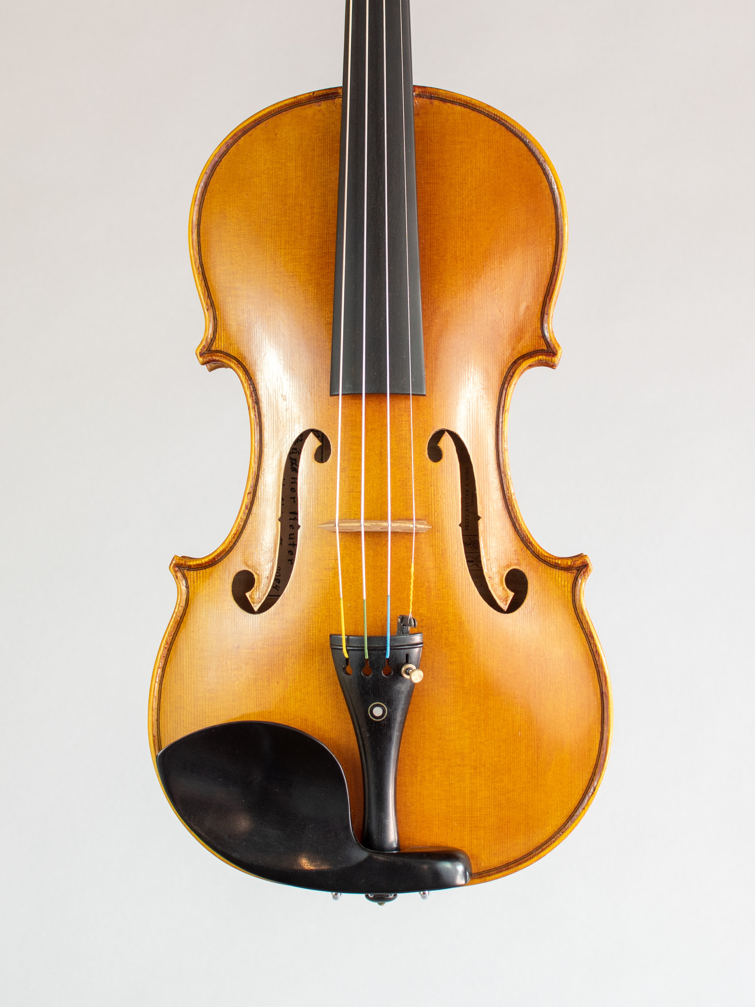 Gunther Reuter violin, 2004, opus 415, Chicago, USA