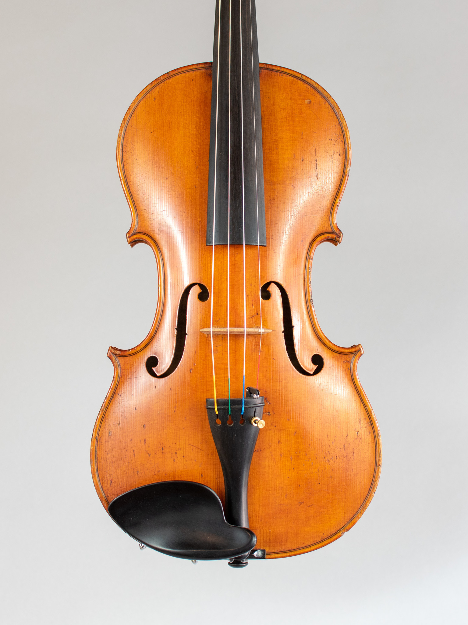 English J.J. Gilbert violin, New Romney, Kent 1886