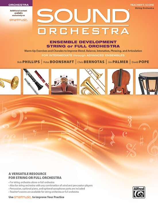 Alfred Music Phillips: Sound Orchestra: Ensemble Development String Orchestra: Teacher Score (score, online resources included) ALFRED