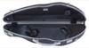 BAM BAM PANTHER Hightech Slim violin case, FRANCE, Black