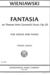 International Music Company Wieniawski (Grieve): Fantasia on Themes from Gounod's Faust, Op. 20 (violin and piano) IMC