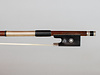 BAUSCH round Pernambuco silver violin bow, GERMANY, 63.3g